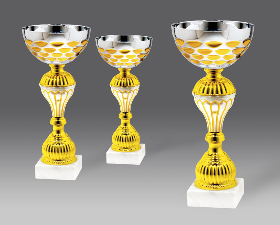 Puchar G26632 3, &oslash;14, h.34 (produkt niedost�pny) puchary statuetki medale