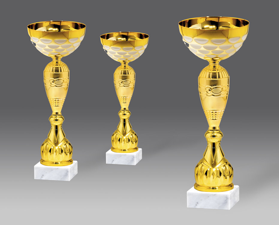 Puchar G26638 3, &oslash;14, h.36 (produkt niedost�pny) puchary statuetki medale