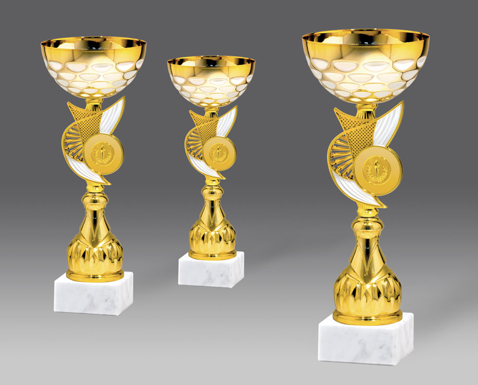 Puchar G26680 3, &oslash;14, h.34 (produkt niedost�pny) puchary statuetki medale